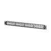 Tripplite Patch Panel 48-Port 1U Rack Nestíněný,Keystone/Multimedia,RJ45 Ethernet,USB,HDMI, Cat5e/6