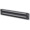 Tripplite Patch panel pro montáž do racku 2U, 48x Cat6/Cat5 568B, RJ45 Ethernet