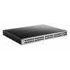 D-Link DGS-3130-54PS L3 Stck. Mng. PoE switch, 48x GbE PoE+, 2x 10G RJ-45, 4x 10G SFP+, PoE 370W