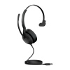 Jabra Evolve2 50/Mono/ANC/USB/Drát/BT/Bezdrát/Černá