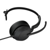 Jabra Evolve2 50/Mono/ANC/USB/Drát/BT/Bezdrát/Černá