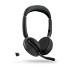 Jabra Evolve2 65 Flex/Stereo/ANC/USB-C/BT-USB/Bezdrát/MS/Černá