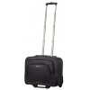 American Tourister AT WORK ROLLING TOTE 15.6" Black/Orange