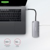 AXAGON HMC-6M2, USB 3.2 Gen 1 hub, 2x USB-A, HDMI, RJ-45 GLAN, SATA M.2, PD 100W, kabel USB-C 18cm