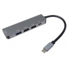 PremiumCord USB-C na HDMI + USB3.0 + 2x USB2.0 + PD(power delivery) adaptér