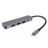 PremiumCord USB-C na HDMI + USB3.0 + 2x USB2.0 + PD(power delivery) adaptér