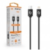 ALIGATOR Datový kabel POWER 3A, USB-C/lightning černý