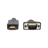 Tripplite Video kabel HDMI / VGA, Low-Profile HD15 (Samec/Samec), 1.8m