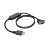 Tripplite Video kabel HDMI / DVI-D, 1080p 60Hz (Samec/Samec), Antibakt. Safe-IT, černá, 1.8m