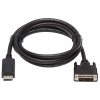 Tripplite Video kabel DisplayPort s aretací/DVI Single Link(Samec/Samec),Atibakt.Save-IT,černá, 1.8m