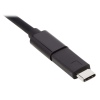 Tripplite Video kabel USB-C / DisplayPort s aretací, 4K 60Hz, HDR (Samec/Samec), 0.9m