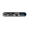 Tripplite Mini dokovací stanice USB-C / HDMI, USB-A, GbE, 60W nabíjení, HDCP, černá