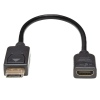 Tripplite Video adaptér DisplayPort / HDMI (Samec/Samice), HDCP, černá, 0.31m