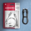 AXAGON BUCM4X-CM10AB NewGEN+ kabel USB-C - USB-C, 1m, USB4 Gen 3×2, PD 240W 5A, 8K HD, ALU, oplet