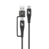 TB Touch 2v1 kabel USB-C - USB C s USB A, 1,2m