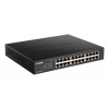 D-Link DGS-1100-24PV2 24-port Gigabit Smart switch, 12x GbE PoE+, PoE 100W