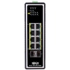 Tripplite Přepínač 8xzdroj Unmanaged Ethernet Switch,10/100/1000Mb/s,2GbE SFP,PoE+30W,-40°+75°C, DIN