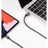 ER POWER kabel USB-C/Lightning 200cm černý