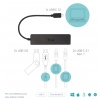 i-tec USB-C Metal HUB 2x USB 3.0 + 2x USB-C