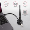 AXAGON HUE-P1A, 4x USB 3.2 Gen 1 ROUND hub, micro USB napájecí konektor, kabel USB-A 30cm