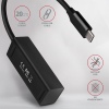 AXAGON HUE-M1C, 4x USB 3.2 Gen 1 MINI hub, kovový, kabel USB-C 20cm