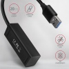 AXAGON HUE-M1A, 4x USB 3.2 Gen 1 MINI hub, kovový, kabel USB-A 20cm