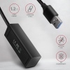 AXAGON HUE-M1AL, 4x USB 3.2 Gen 1 MINI hub, kovový, kabel USB-A 1.2m