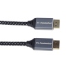 PremiumCord DisplayPort 1.4 přípojný kabel, kovové a zlacené konektory, 1m