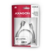 AXAGON BUMM3-CM10AB, SPEED kabel Micro-B USB - USB-C, 1m, USB 3.2 GEN 1, 3A, ALU, tpe, černý