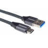 PremiumCord kabel USB-C - USB 3.0 A (USB 3.1 generation 1, 3A, 5Gbit/s) 0,5m oplet