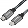 PremiumCord USB-C 3.2 gen2, oplet 100W, 0,5m