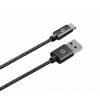 ALIGATOR Chytrá nabíječka do auta 3.4A, 2xUSB, smart IC, černá, USB-C kabel