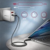 AXAGON BUCM432-CM10AB NewGEN+ kabel USB-C - USB-C, 1m, USB4 Gen 3×2, PD 100W 5A, 8K HD, ALU, oplet