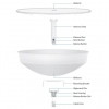 Ubiquiti PowerBeam M5 ISO, anténa 300mm