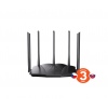 Tenda TX12 Pro AX3000 WiFi6 Router, 1x GWAN, 3x GLAN, IPv6, 5x 6dBi, WPA3, Mesh, CZ app