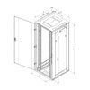 Stoj.rack RTA 42(š)800x(h)1000 před.i zad.dv.perf.