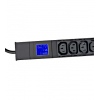 PDU IT METER, integr.merení, 12x C13,Al, 19", 1U, RAL 7035