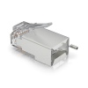 Ubiquiti UISP-Connector-SHD - STP RJ45 konektor, Cat5, 8p8c, drát, pozlacený, AWG24 (100ks)