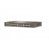 Tenda TEG1024D 24x Gigabit Switch, Fanless-bez ventilátorů, Rackmount, ochrana proti přepětí