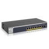 NETGEAR 8-Port PoE+ Multi-Gigabit Smart Managed Pro Switch with 10G Copper/Fiber Uplinks, MS510TXPP