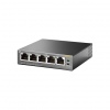 TP-Link TL-SG1005P 5xGb (4xPOE) 65W Desktop Steel Switch