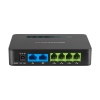 Grandstream HT814 (ATA), 4x FXS, 2 SIP profily, 1x Gbit LAN, NAT router, 3-cestná konf.