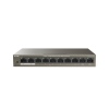 Tenda TEF1110P-8-63W PoE AT switch - 8x PoE 100 Mb/s + 2x Uplink 100 Mb/s, PoE max 63W, fanless,PoE+