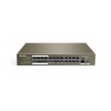 Tenda TEF1126P-24-250W PoE AF / AT switch - 24x PoE 100 Mb/s + 2x Uplink 1Gb/s RJ45/SFP, PoE+ 225W