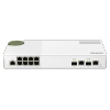 QNAP řízený switch QSW-M2108-2C (8x 2,5GbE RJ45 a 2x kombinované 10GbE SFP+ / RJ-45)