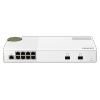 QNAP řízený switch QSW-M2108-2S (8x 2,5GbE RJ45 a 2x 10GbE SFP+)