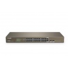 Tenda TEG1024F 24x Gigabit s SFP, 22x RJ45 + 2x SFP / RJ45, Fanless - bez ventilátorů, Rack , 6kV