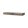 Tenda TEG1118P-16-250W PoE AT Gigabit switch 16x 1Gb/s PoE 802.3af/at + 2x SFP 1Gb/s, PoE+ 230W,Rack