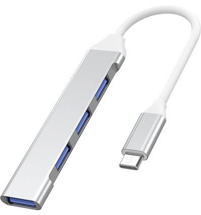 PremiumCord Hub USB-C na USB 3.2A + 3x USB 2.0