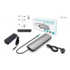 i-tec USB-C Metal Nano 2x HDMI Docking Station, PD 100W + Charger 100W (bundle)